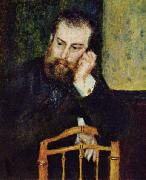 Alfred Sisley Portrait d Alfred Sisley painting